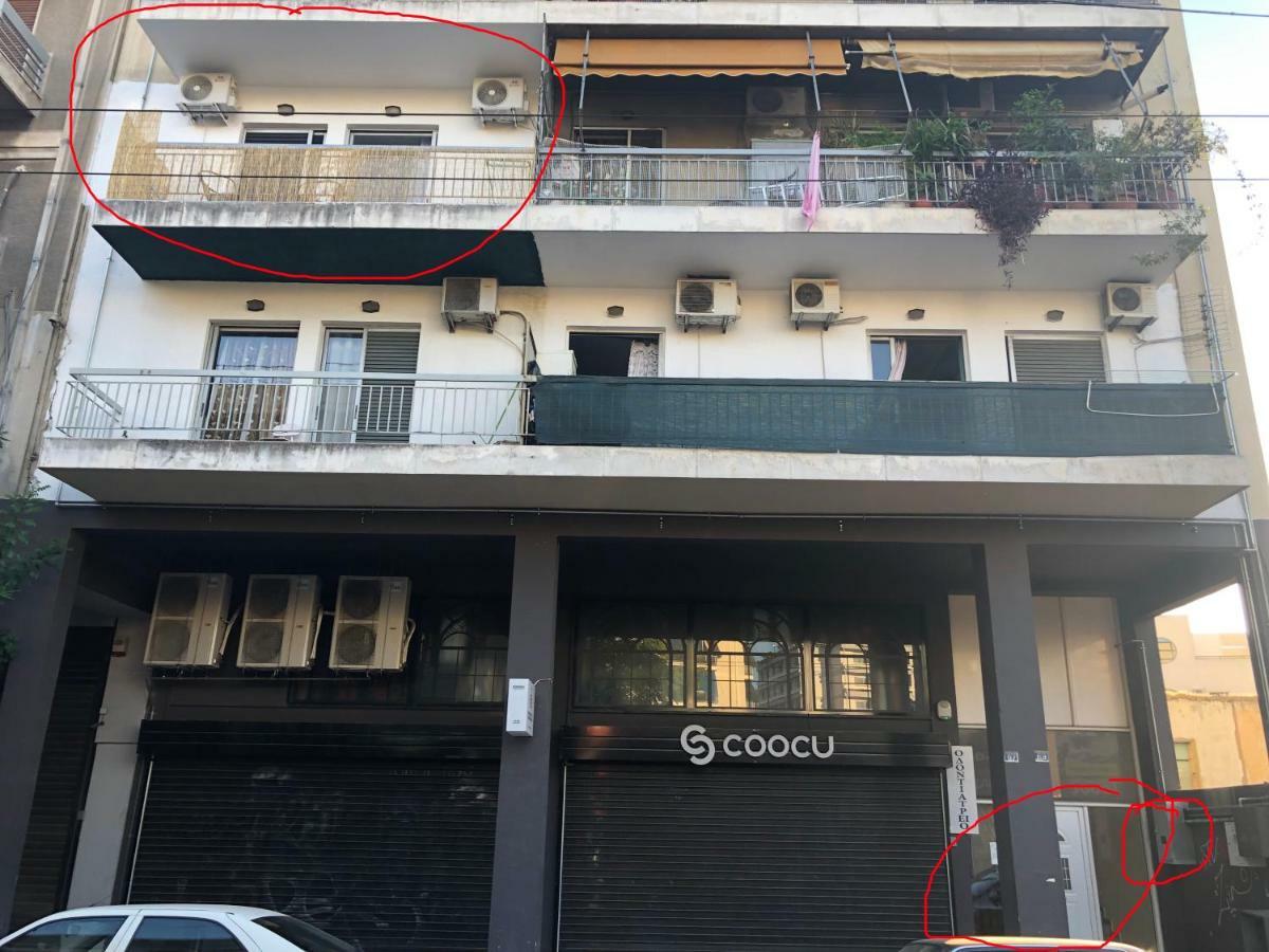 Metaxourgio two bedroom 55m2 apartment Atenas Exterior foto